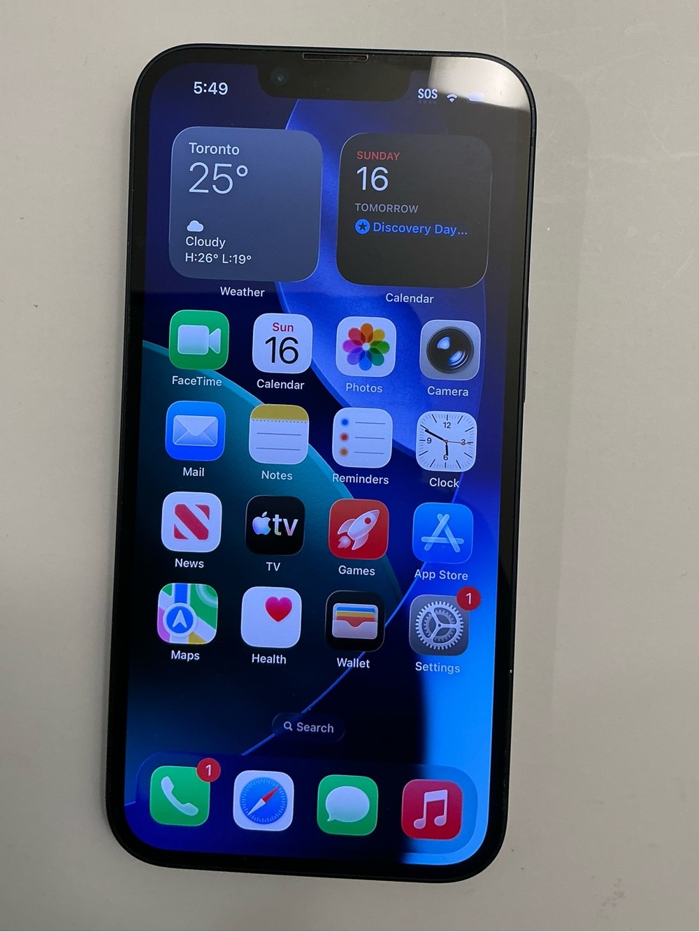 Black iPhone 14 128GB — Unlocked